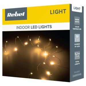 SIR ILUMINAT FESTIV 50 MINI LED ALB CALD - Img 5
