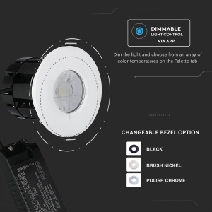 SPOT LED SMART DIMABIL 10W 3IN1 IP65 - Img 12