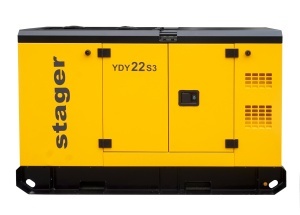 Stager YDY22S3 Generator insonorizat 22kVA, 29A, 1500rpm, trifazat, diesel - Img 4