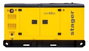 Stager YDY40S3 Generator insonorizat 41kVA, 53A, 1500rpm, trifazat, diesel - Img 4