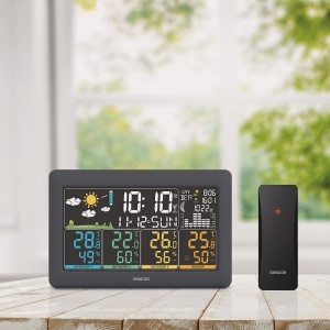 STATIE METEO 3 SENZORI WIRELESS SWS 6300 SENCOR - Img 8