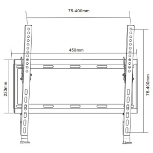 SUPORT UNIVERSAL LED TV 26 inch-55 inch CU INCLINARE - Img 5