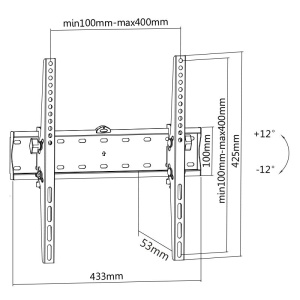 SUPORT UNIVERSAL LED TV 32 inch-55 inch KRUGER&MATZ - Img 3