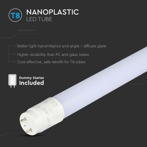 TUB LED T8 12W 90CM 6500K ALB RECE - Img 6