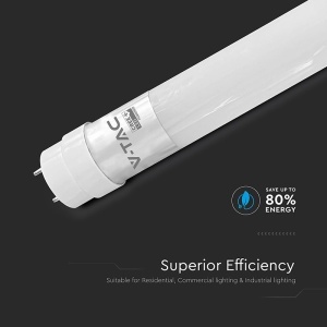 TUB LED T8 G13 PLASTIC 20W 150CM 6500K ALB RECE, CIP CREE - Img 8