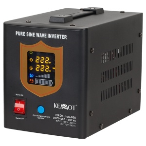 UPS CENTRALE TERMICE SINUS PUR 800VA/500W 12V KEMOT - Img 2
