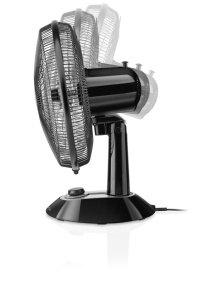 Ventilator de masa ETA Zefir 1607 90010, 45W, 30 cm, 5 palete, 4 moduri de suflare a aerului, oscilatie, negru - Img 5