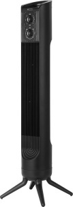 Ventilator turn ECG Tower Fan 1 Black, 50 W, 3 viteze, oscilatie, timer 120 min, negru