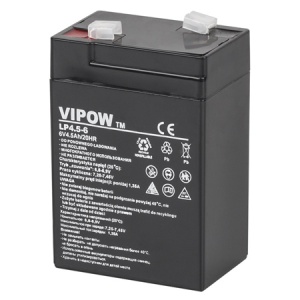 ACUMULATOR STATIONAR AGM VRLA 6V 4.5AH VIPOW