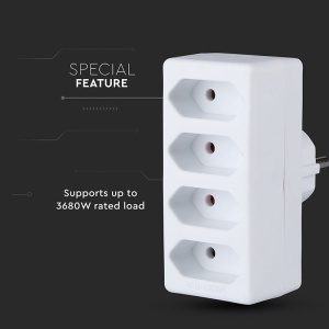 ADAPTOR 4 PRIZE 4X2.5A MAX 2300W - Img 6