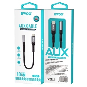ADAPTOR AUDIO USB-C - JACK 3.5MM - NEGRU - Img 7