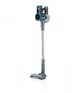 Aspirator vertical 2 in 1 ETA Fenix 1233 90000, baterie Li-Ion 25.2 V / 2200 mAh, recipient 0.6 l, gri cu albastru - Img 2