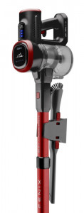 Aspirator vertical 2 in 1 ETA Fenix 2233 90000, baterie Li-Ion 25.2 V / 2200 mAh, recipient 0.6 l, gri cu rosu - Img 14