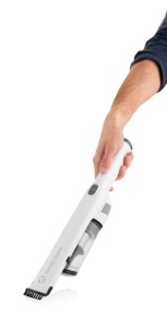 Aspirator vertical fara fir 2 in 1 ETA Handy Home 5428 90000, Li-Ion 10.8 V, Motor BLDC 120W, Filtru HEPA, LED, Autonomie 25 min, Alb - Img 10