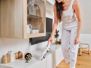 Aspirator vertical fara fir 2 in 1 ETA Handy Home 5428 90000, Li-Ion 10.8 V, Motor BLDC 120W, Filtru HEPA, LED, Autonomie 25 min, Alb - Img 20