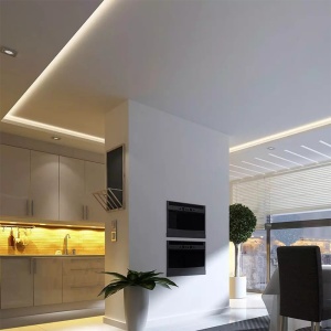 BANDA LED 512 COB IP20 24V 4000K ALB NEUTRU - Img 4