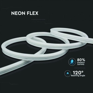 BANDA LED NEONFLEX 24V 10M GALBEN - Img 7