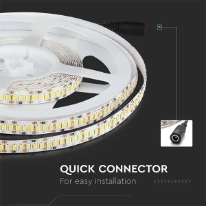 BANDA LED SMD2835 204LED/M 4000K IP20 5M - Img 8