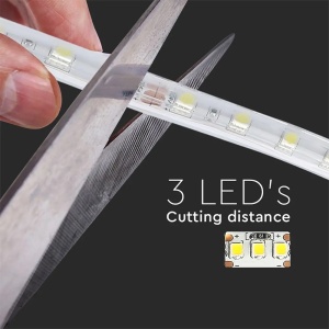 BANDA LED SMD5050 24V 60LED/M 6400K IP65 5M - Img 13