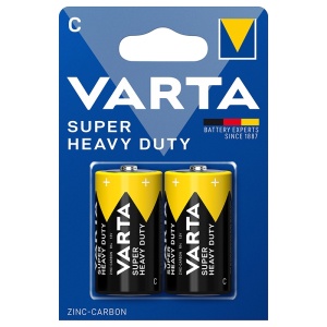 BATERIE SUPER HEAVY DUTY R14 BL 2 BUC VARTA - Img 2