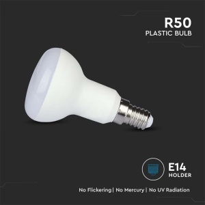 BEC LED R50 E14 4.8W 3000K ALB CALD - Img 6