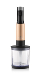 Blender de mana ETA Mano 3219 90020, 1000 W, 9 viteze, afisaj LCD, negru-auriu - Img 3