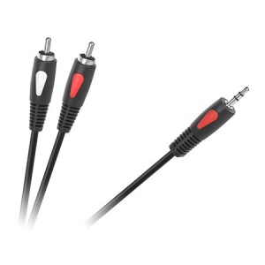 CABLU 3.5 TATA-2RCA 1.8M ECO-LINE CABLETECH - Img 1