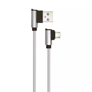 CABLU MICRO USB 1M DIAMOND EDITION - ARGINTIU - Img 2