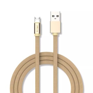 CABLU MICRO USB 1M RUBY EDITON - AURIU - Img 1