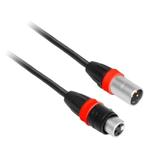 CABLU PROFESIONAL DMX IP65 XLR TATA - XLR MAMA 10M - Img 2