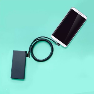 CABLU TIP C 1M DIAMOND EDITION - NEGRU - Img 4