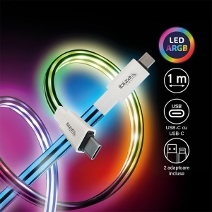 CABLU USB-C - USB-C FAST CHARGE 1M ILUMINAT LED - Img 3