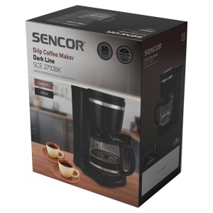 CAFETIERA CU FILTRU SCE 2710BK SENCOR - Img 3