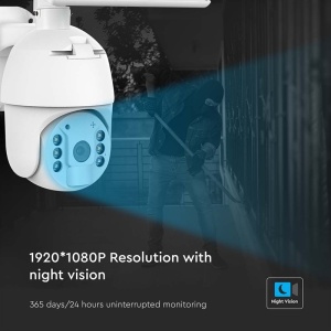 CAMERA HD SOLARA SMART WIFI - ALB - Img 12