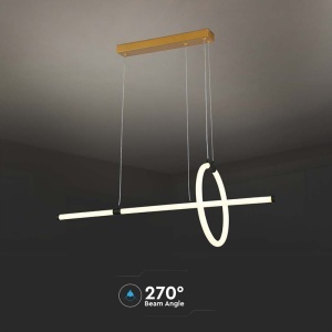 CANDELABRU LED 16W 3000K 86X100CM - NEGRU - Img 6