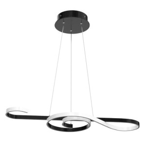 CANDELABRU LED 18W 3000K 70X100CM - NEGRU - Img 2