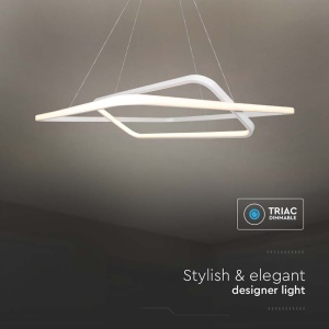 CANDELABRU LED DIMABIL 50W 3000K 60X60X120CM - ALB - Img 5