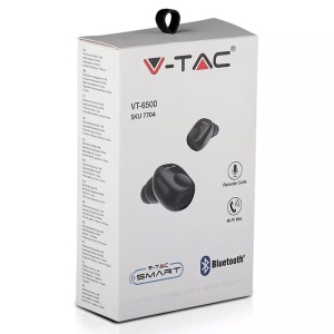 CASCA BLUETOOTH EAR BUDS 55MAH - NEGRU - Img 3