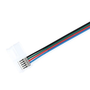 CONECTOR FLEXIBIL PENTRU BANDA LED 5050 RGB + ALB - Img 3