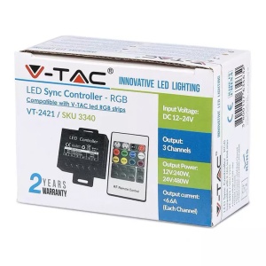 CONTROLLER BANDA LED RGB 12V/24V 240W/480W - Img 4