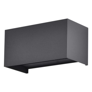 CORP ILUMINAT PERETE IP65 24W 3000K - NEGRU - Img 2