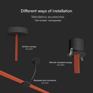 CORP LED MAGNETIC TRACKLIGHT 20W 3000K - ALB - Img 13