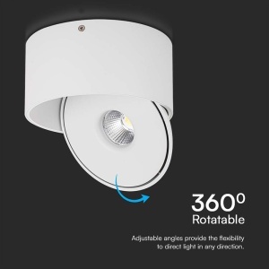 CORP LED SPOT COB 20W 3IN1 - ALB - Img 8