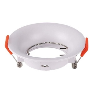 CORP SPOT GU10 ROTUND 88X40MM - ALB - Img 2