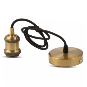 CORP SUSPENDAT PENTRU ILUMINAT MAX 60W IP20 BRONZE - Img 4