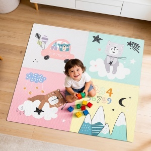 COVORAS EDUCATIV PUZZLE 120X120CM URSULETI REBEL - Img 7