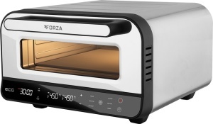 Cuptor electric pentru Pizza ECG Forza 4500, 1850 W, 450 °C, 45 litri, 5 programe, control digital, negru - Img 5