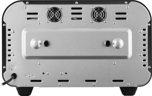 Cuptor electric pentru pizza ECG FORZA 4600 Pizza Nero, 1700W, temperatura maxima 450°C, piatra refractara 32 cm, timer, negru - Img 13