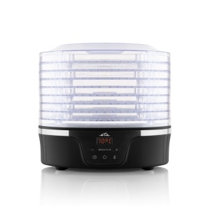 Deshidrator de alimente ETA Secca Plus 8301 90000, 380 W, 8 niveluri, 35-70 °C, afisaj LED, negru - Img 3