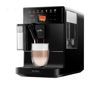 Espressor automat de cafea ETA Acorto 9180 90000, 1400W, 19 bar, sistem de spumare, negru - Img 1